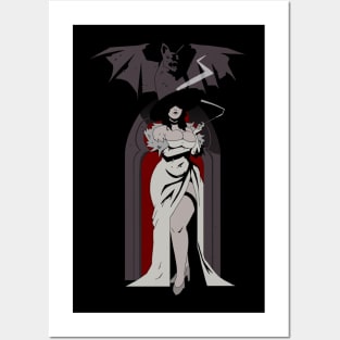 20s Vampire Lady Posters and Art